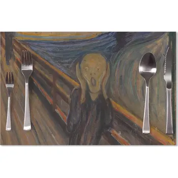 prostírání Sablio Prostírání Výkřik - Edvard Munch: 40x30cm
