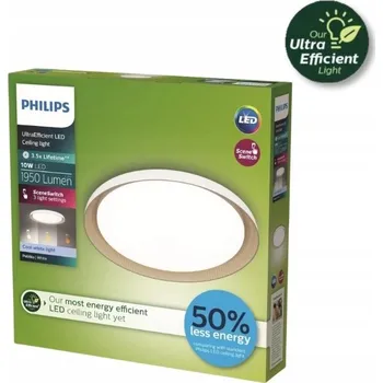 Stropní svítidlo přisazené Philips 10 W s integrovaným LED zdrojem, 32 cm, bílé