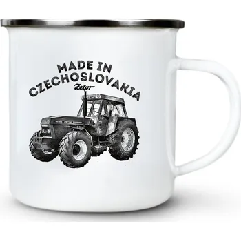 Zetor 16145, V5 - Plechový hrnek VELKÝ 400ml (500 ml po okraj) - 400 ml