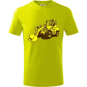 HON UN 053 - Tričko dětské bavlněné - 98 cm / 2 roky ( Limetková )