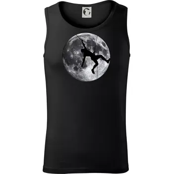 Měsíc a horolezec - Tílko pánské Core - S ( Černá )