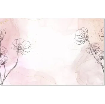 prostírání Sablio Prostírání Růžový akvarel: 40x30cm