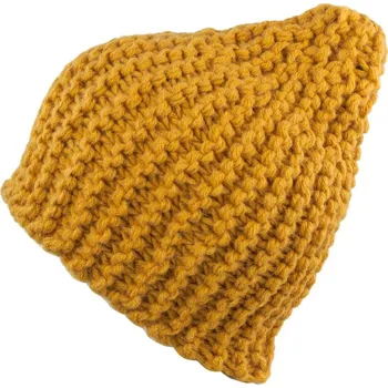 Čepice Pletená čepice žlutá