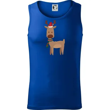 Vánoční sob - Tílko pánské Core - XL ( Královská modrá )