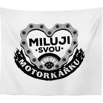 deka Sablio Deka Miluji svou motorkářku: 150x120 cm