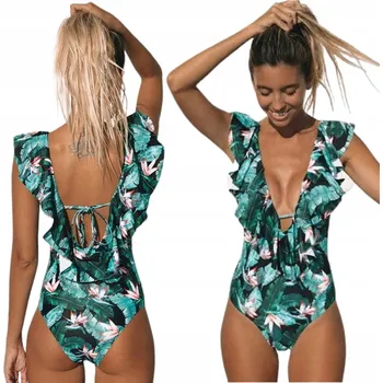 Dámské plavky Vícebarevné jednodílné plavky Sapphire, velikost XL