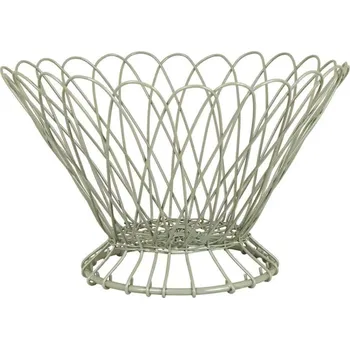 Úložný box Drátěný košík - zelený - Strömshaga AB - 1&nbsp;ks