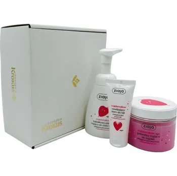 Kosmetická sada Dárková Sada Ziaja Marshmallow, bílý karton