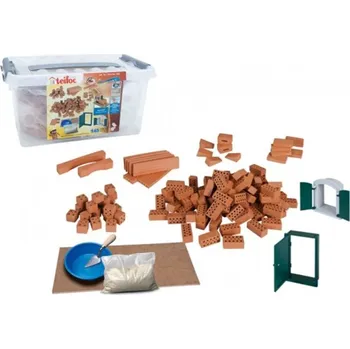 ostatní stavebnice TEIFOC Kreativ box I 145 ks