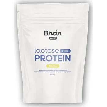 Nápoj pro sportovce BrainMax Lactose Free Protein 1000g Varianta: banán