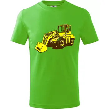 Chlapecké tričko HON UN 053 - Tričko dětské bavlněné - 134 cm/8 let ( Apple Green )