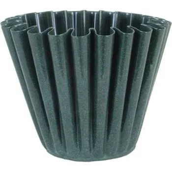 Květináč Kovový květináč Ronja - zelený - vel. S - Strömshaga AB - 1 ks