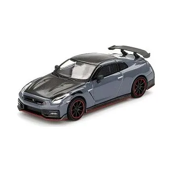 autíčko MINI GT Nissan GT-R Nismo 2024 NISMO Stealth Gray 00868
