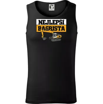 Pánské termoprádlo Nejlepší bagrista - Tílko pánské Core - XL ( Černá )