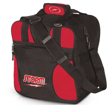 Taška na bowlingovou kouli TAŠKA NA 1 KOULI SOLO ČERNÁ/ČERVENÁ