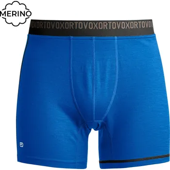 Pánské termoprádlo Trenýrky ORTOVOX 185 Rock'n'wool Boxer blue note L 2026 - Odesíláme do 24 hodin