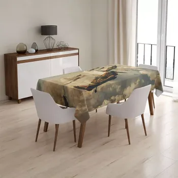 ubrus Sablio Ubrus Stíhačky Spitfire v letecké bitvě - 90x90 cm