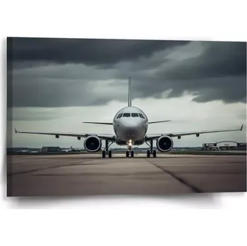 Obraz Sablio Obraz Letadlo na ranveji - 60x40 cm