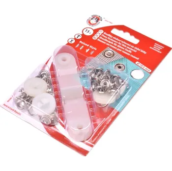 Roland Style Ø11 mm NIKL karta 15ks TK, barva Nikl