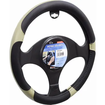 Potah na volant autoDS Potah volantu GRIP béžový