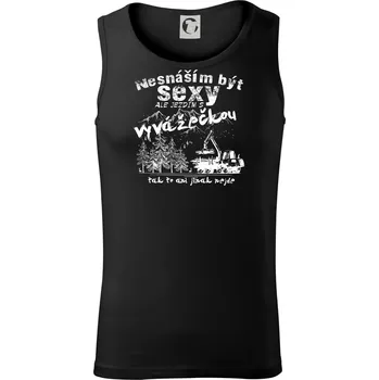 Nesnáším být sexy - vyvažečka - Tílko pánské Core - S ( Černá )