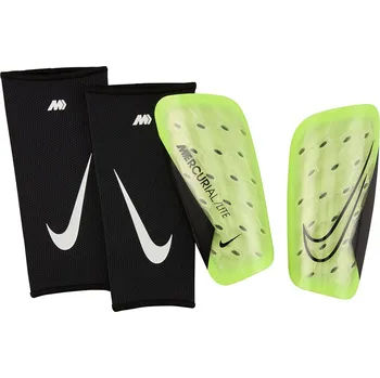Fotbalový chránič Nike Chrániče holeně Mercurial Lite SuperLock DN3611-702 (M) (M, žlutá)