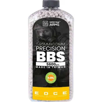 Airsoftová kulička Airsoftové kuličky Specna Arms EDGE ULTRA™ BIO 0,30g, 5600bb, láhev - bílé