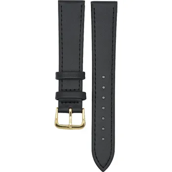 Řemínek na hodinky Koženkový řemínek na hodinky 18 mm černý