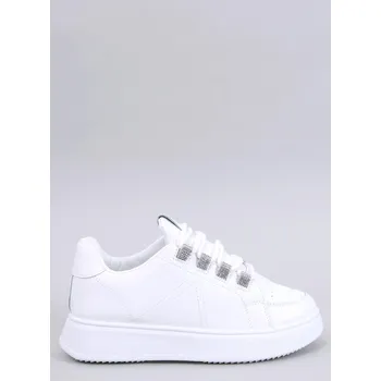 Dámské tenisky Tenisky s hrubými tkaničkami bílé