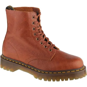 Dámská treková obuv Hnědé kožené kotníkové boty Dr. Martens 1460 Pascal Bex DM26981220 Velikost: 43
