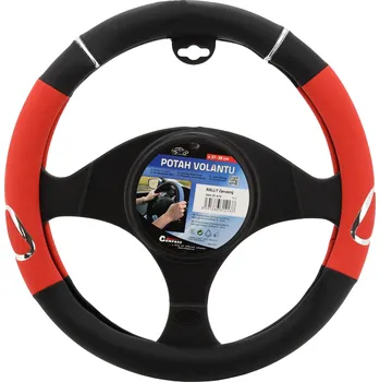 Potah na volant autoDS Potah volantu RALLY červený