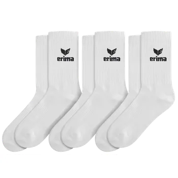 Pánské ponožky Ponožky Erima Sport 3 Pack 2182504-newwhite Velikost 31-34