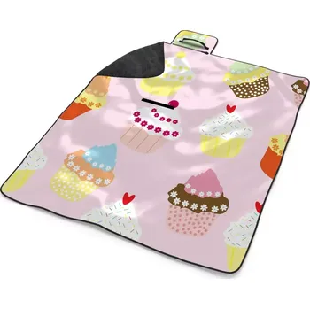 deka Sablio Plážová deka Muffiny: 200x140 cm