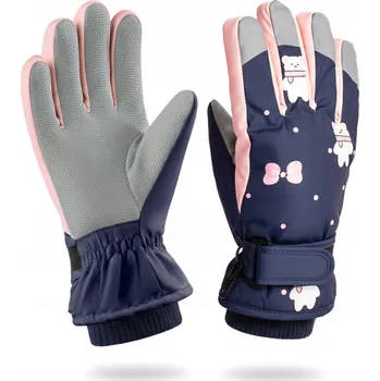 Rukavice Dětské lyžařské zimní rukavice z ortalionu – teplé a silné