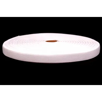 Pruženka hladká šíře 15mm tkaná ČESKÝ VÝROBEK, barva Černá