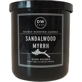Svíčka DW Home – Vonná svíčka ve skle Sandalwood Myrrh, střední