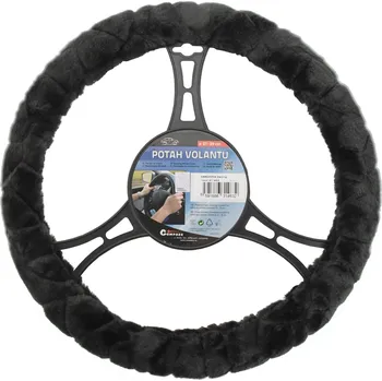 Potah na volant autoDS Potah volantu SMOOTH černý