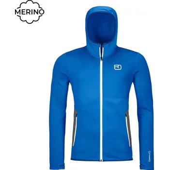 Pánská mikina Technická mikina ORTOVOX Fleece Hoody blue note XL 2026 - Odesíláme do 24 hodin