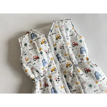 Spacák Dětský spací pytel traktory farma - délka 90 cm