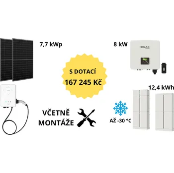 solární set Solax mini pro elektromobil s montáží
