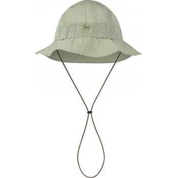 Čepice KAPELUSZ BUFF GO BUCKET HAT SOLID PISTACHIO (S/M) (S/M, zelená)