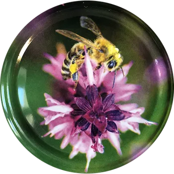 Víčko včelka na bodláku TO82 Množství: Kus