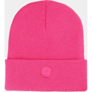 Dívčí tričko Dětská zimní čepice 4F Růžová 4FJWAW24ACAPU444-54S univerzální