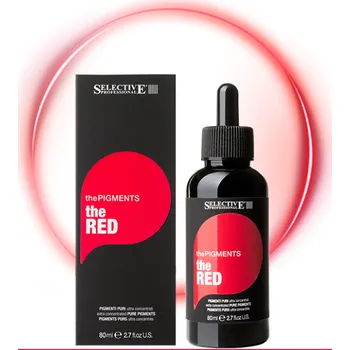 Barva na vlasy RED 80 ml - thePIGMENTS - SELECTIVE PROFESSIONAL