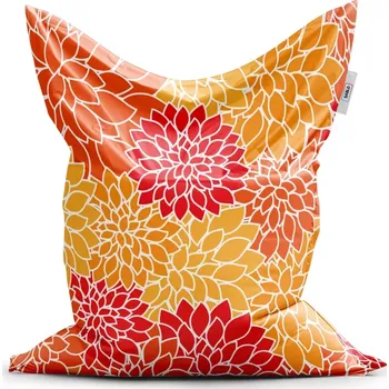 Sedací pytel Sablio Sedací vak Classic Barevné květiny - 150x100 cm