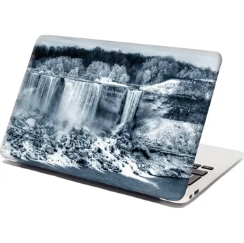 samolepka Sablio Samolepka na notebook Černobílý vodopád - 29x20 cm
