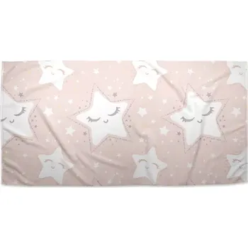 Sablio Ručník Spící hvězdičky - 30x50 cm