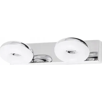 Nástěnné svítidlo Nástěnné svítidlo Rabalux bílé, stříbrné s integrovaným LED zdrojem 5 W