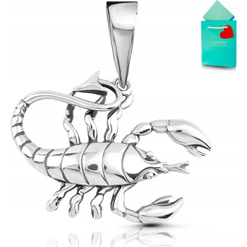 Šperk stříbro Přívěsek pánský stříbrný velký štír