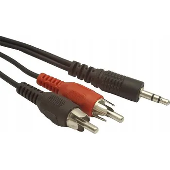Audio kabel Kabel Gembird CCA-458-2.5M minijack (3,5 mm) na 2x RCA (cinch) 2,5 m
